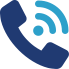 Business phone icon representing IT solutions and communication services for small businesses.